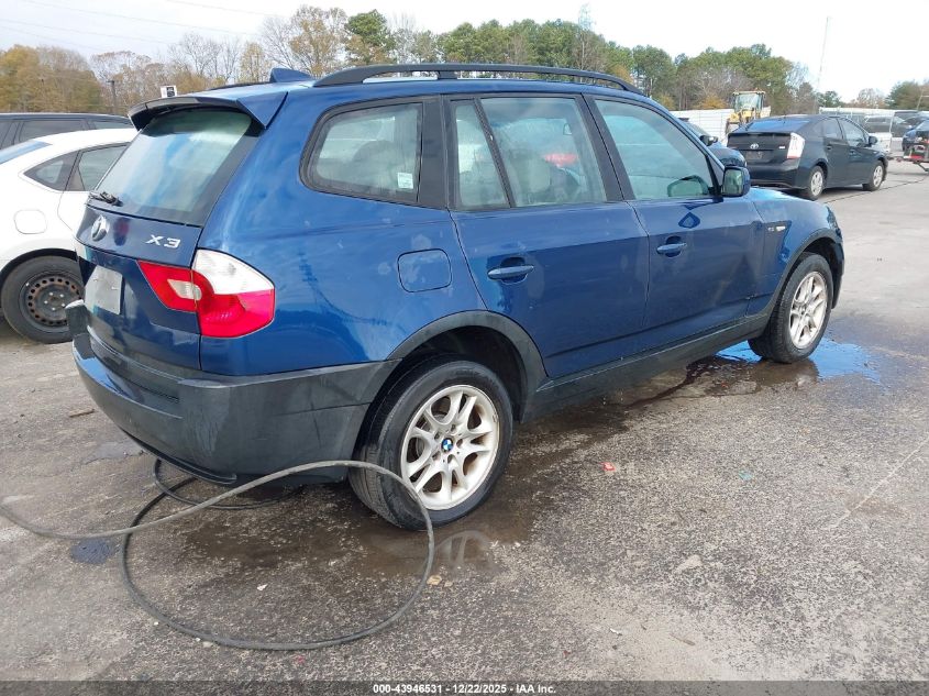 2004 BMW X3 2.5I