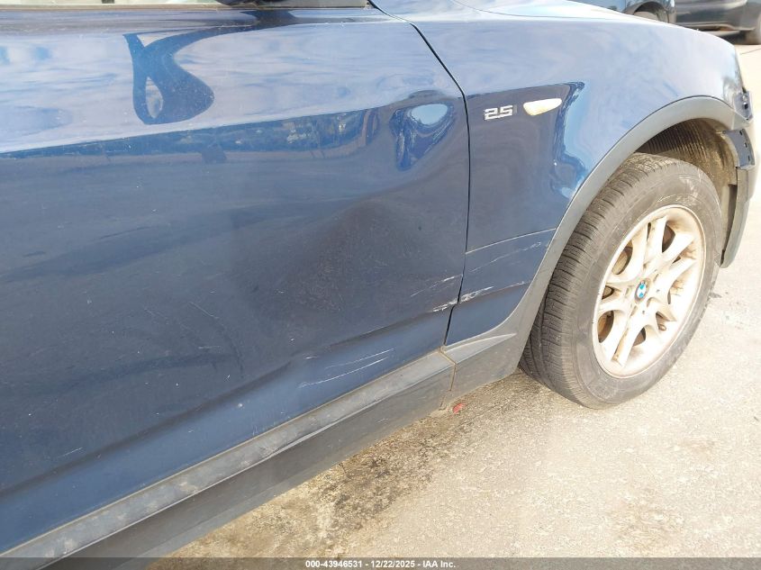 2004 BMW X3 2.5I VIN: WBXPA734X4WC44797 Lot: 43946531