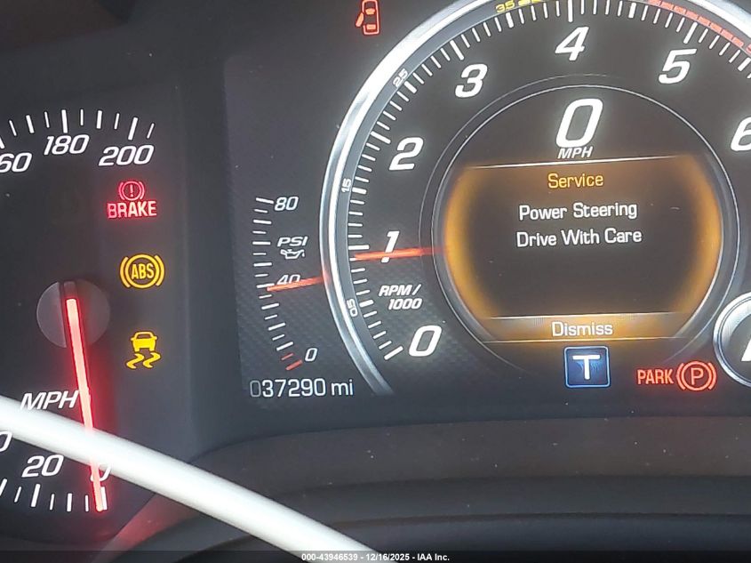 2014 Chevrolet Corvette Stingray Z51 VIN: 1G1YK2D71E5121607 Lot: 43946539