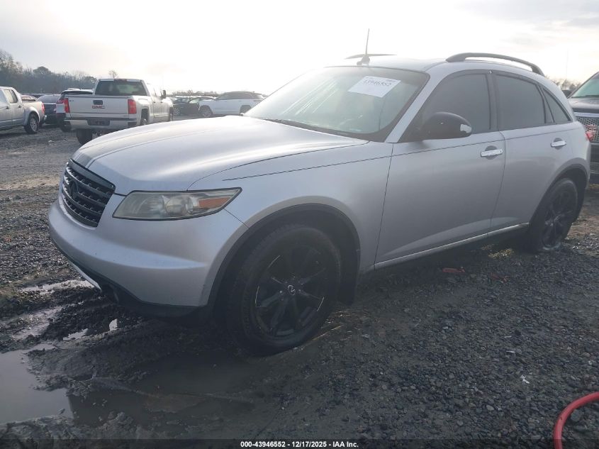 2007 Infiniti Fx35 VIN: JNRAS08UX7X101702 Lot: 43946552