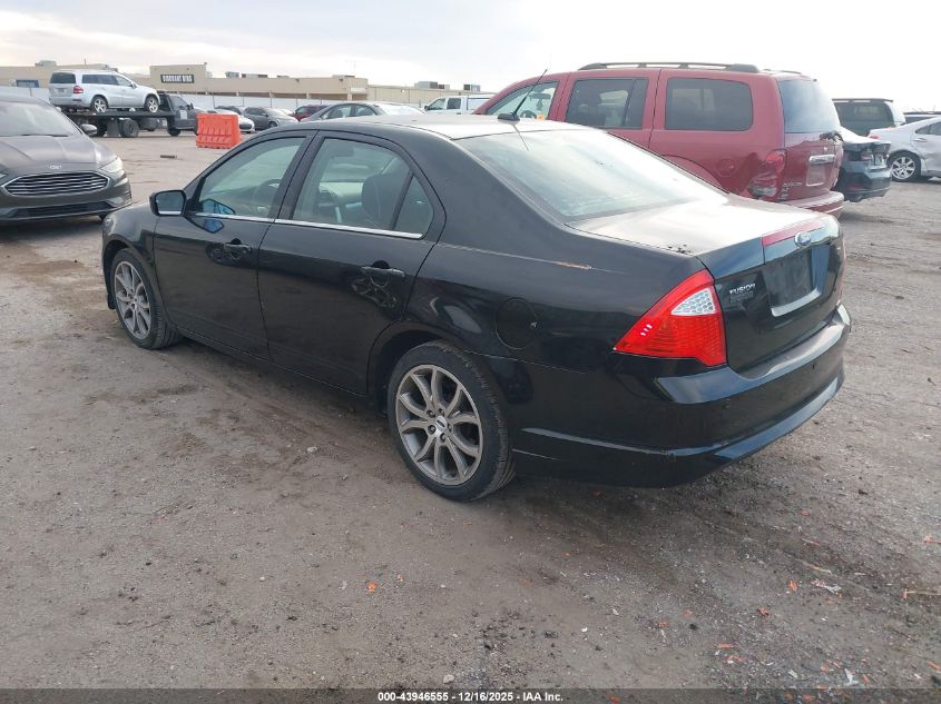 2012 Ford Fusion Se VIN: 3FAHP0HA9CR156558 Lot: 43946555