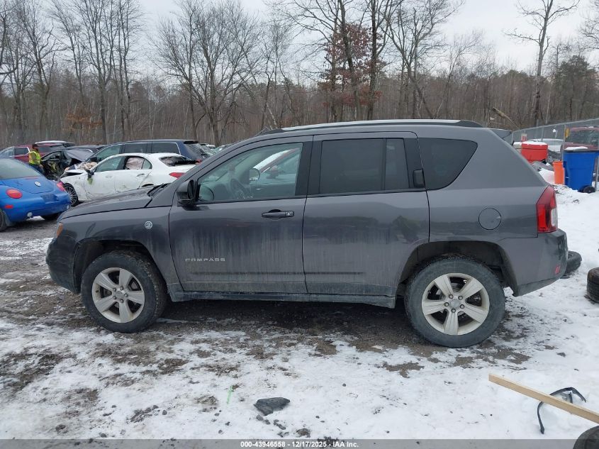 2016 Jeep Compass Sport VIN: 1C4NJDBB6GD511837 Lot: 43946558