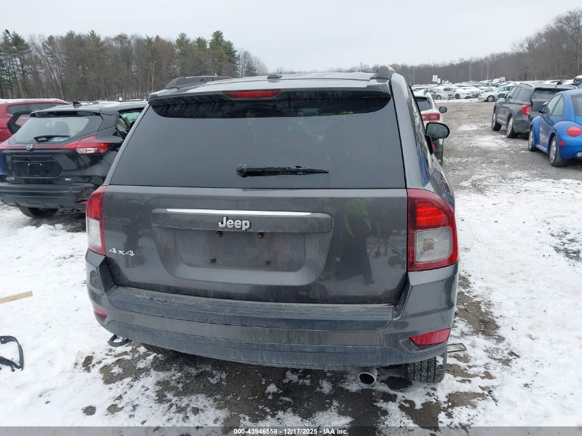 2016 Jeep Compass Sport VIN: 1C4NJDBB6GD511837 Lot: 43946558