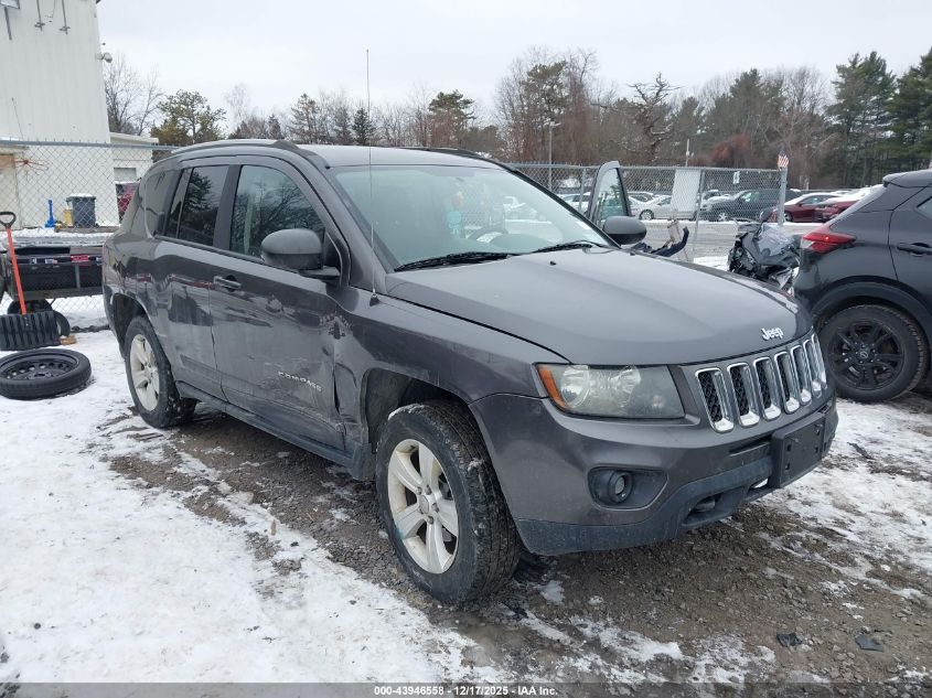 2016 Jeep Compass Sport VIN: 1C4NJDBB6GD511837 Lot: 43946558