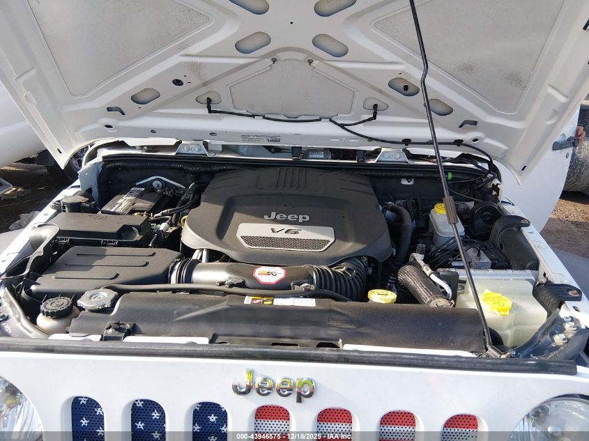 2014 Jeep Wrangler Sport VIN: 1C4AJWAG9EL143969 Lot: 43946575