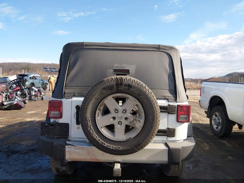 2014 Jeep Wrangler Sport VIN: 1C4AJWAG9EL143969 Lot: 43946575