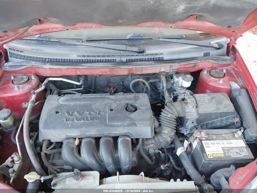 2008 Toyota Corolla Le VIN: 2T1BR32E48C902452 Lot: 43946589