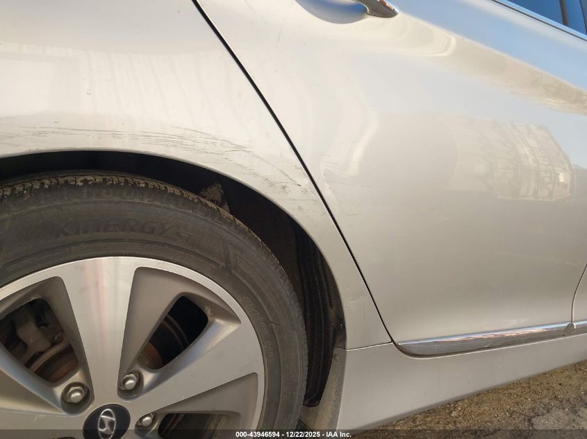 2012 Hyundai Sonata Hybrid VIN: KMHEC4A49CA031196 Lot: 43946594