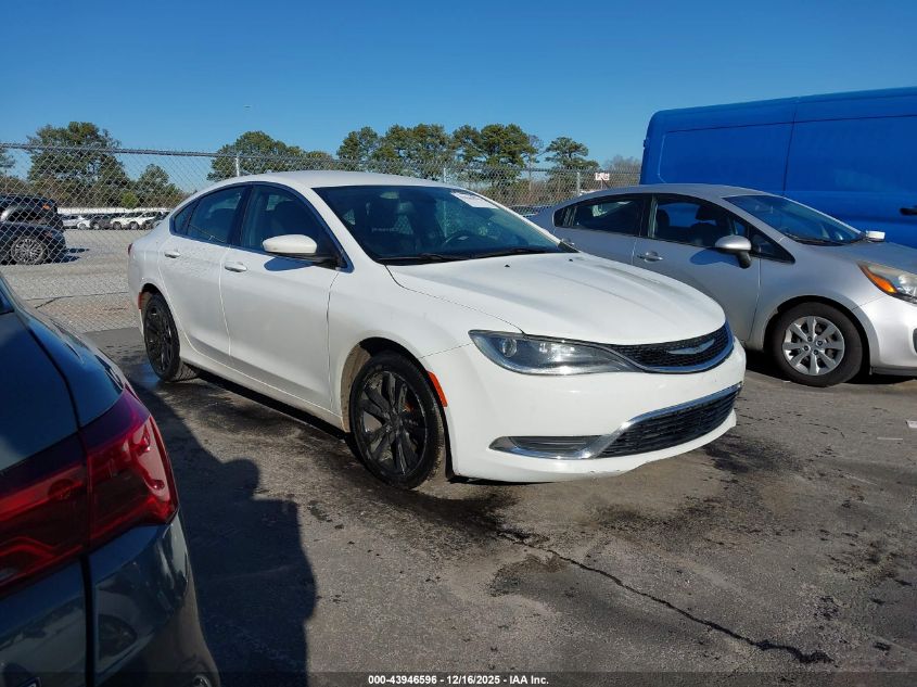 2015 Chrysler 200 Limited VIN: 1C3CCCAB3FN744603 Lot: 43946596