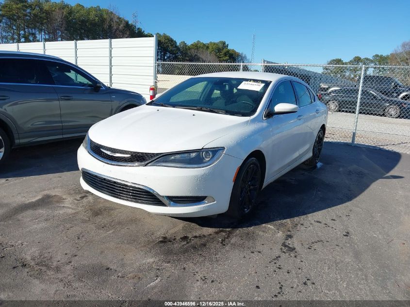 2015 Chrysler 200 Limited VIN: 1C3CCCAB3FN744603 Lot: 43946596