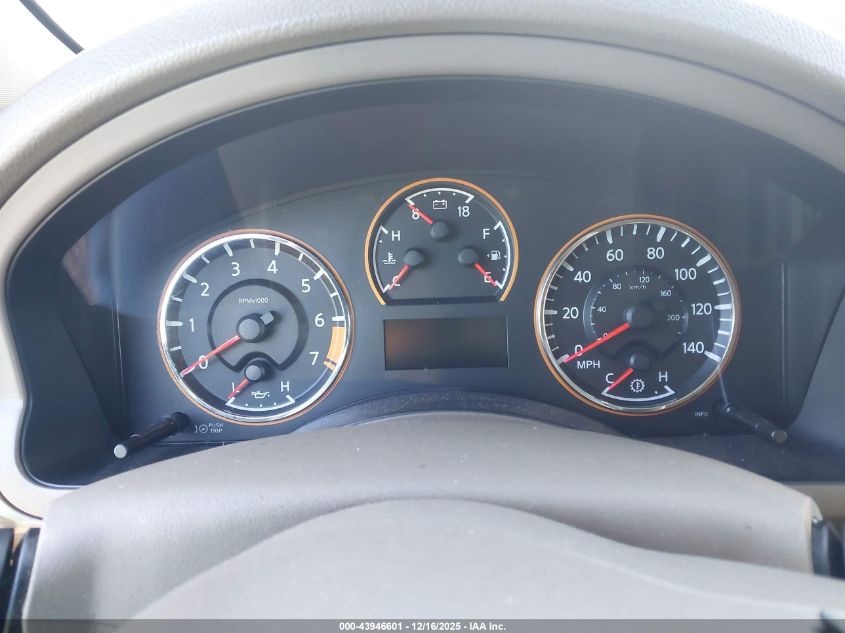 2012 Nissan Armada Platinum VIN: 5N1BA0NEXCN604281 Lot: 43946601