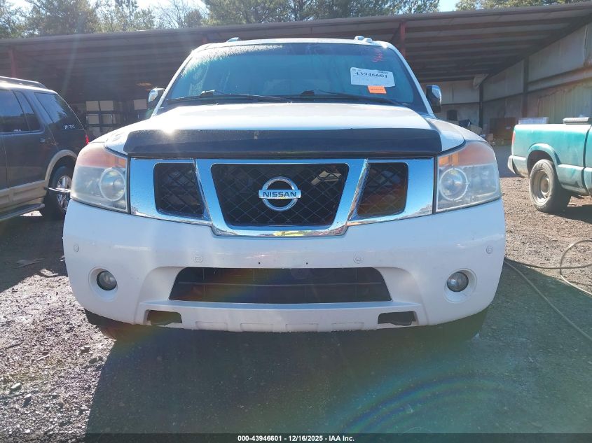 2012 Nissan Armada Platinum VIN: 5N1BA0NEXCN604281 Lot: 43946601