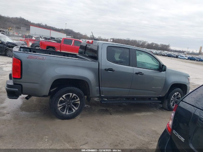 2022 Chevrolet Colorado 4Wd Short Box Z71 VIN: 1GCGTDEN5N1308946 Lot: 43946603