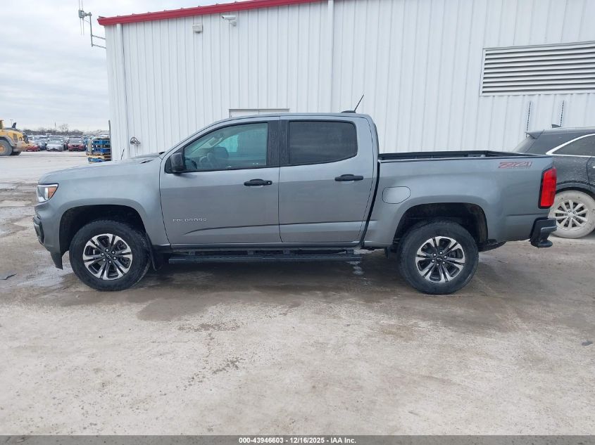 2022 Chevrolet Colorado 4Wd Short Box Z71 VIN: 1GCGTDEN5N1308946 Lot: 43946603