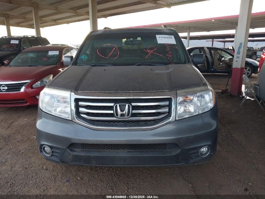 2012 Honda Pilot Ex-L VIN: 5FNYF4H7XCB086949 Lot: 43946608
