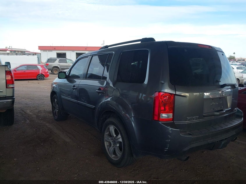 Vin: 5fnyf4h7xcb086949, lot: 44442251, honda pilot ex-l 20123