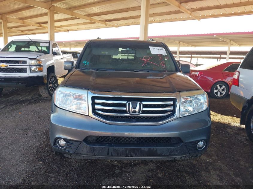 2012 Honda Pilot Ex-L VIN: 5FNYF4H7XCB086949 Lot: 43946608