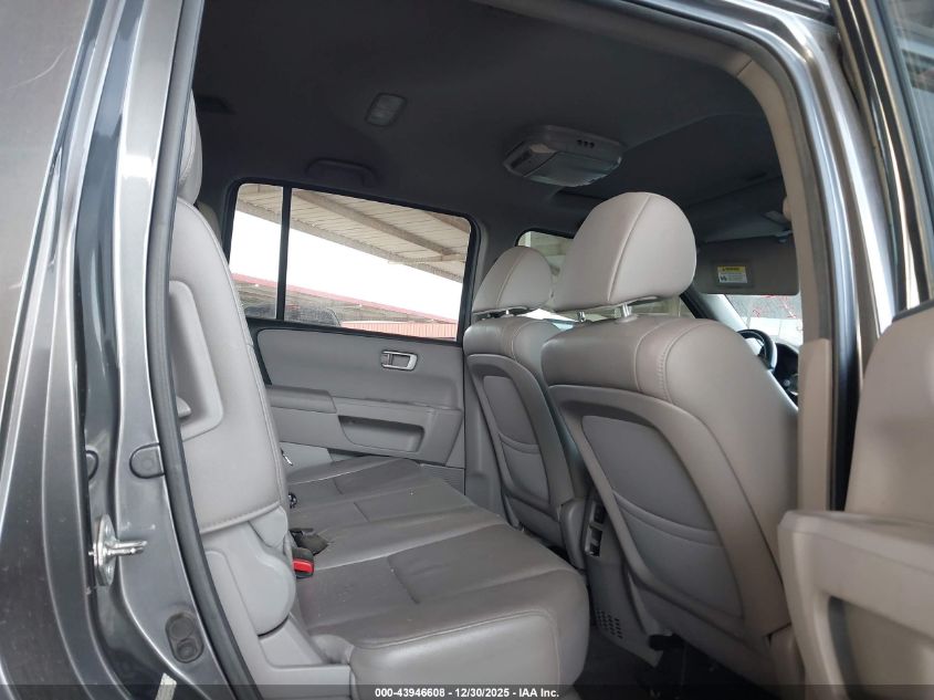 2012 Honda Pilot Ex-L VIN: 5FNYF4H7XCB086949 Lot: 43946608