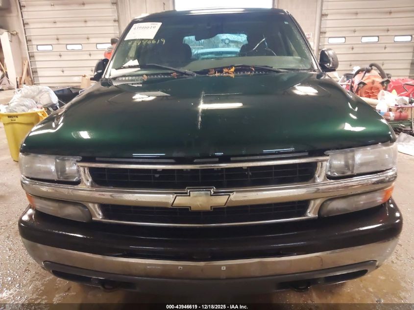 2001 Chevrolet Tahoe Ls VIN: 1GNEK13T81J142207 Lot: 43946619