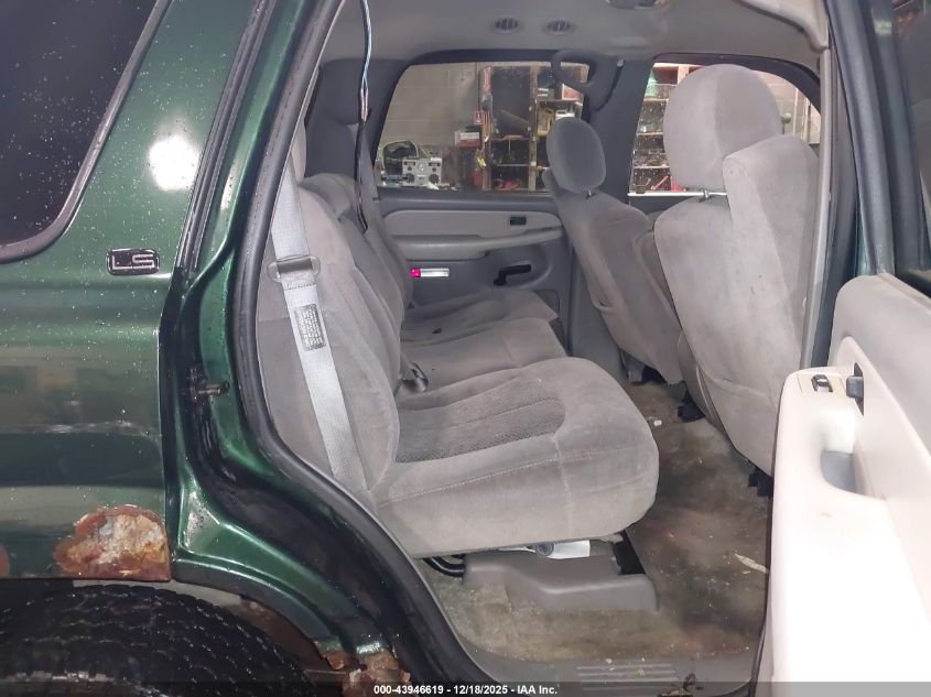 2001 Chevrolet Tahoe Ls VIN: 1GNEK13T81J142207 Lot: 43946619
