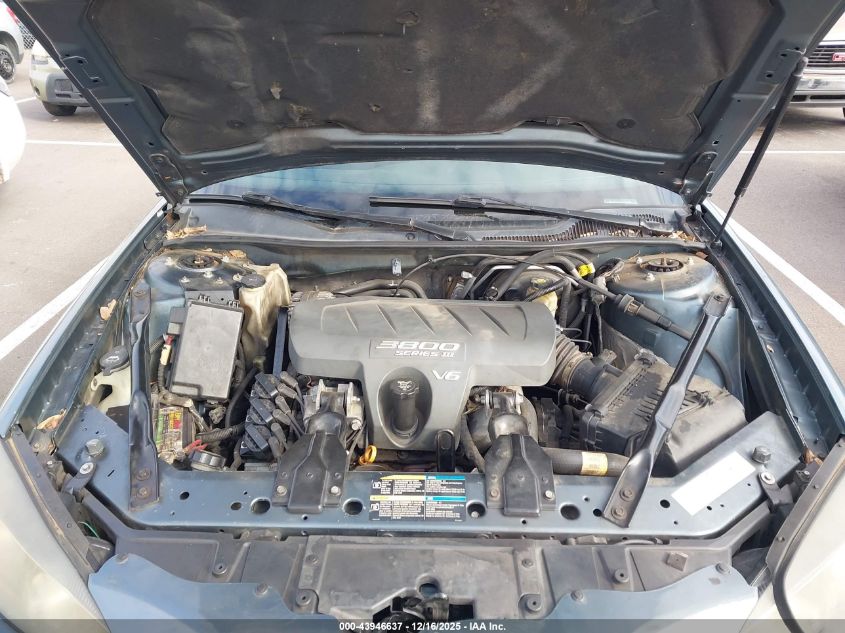 2006 Pontiac Grand Prix VIN: 2G2WP552561140608 Lot: 43946637