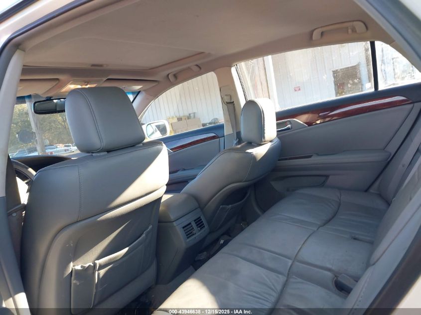 2010 Toyota Avalon Xls VIN: 4T1BK3DB0AU362688 Lot: 43946638