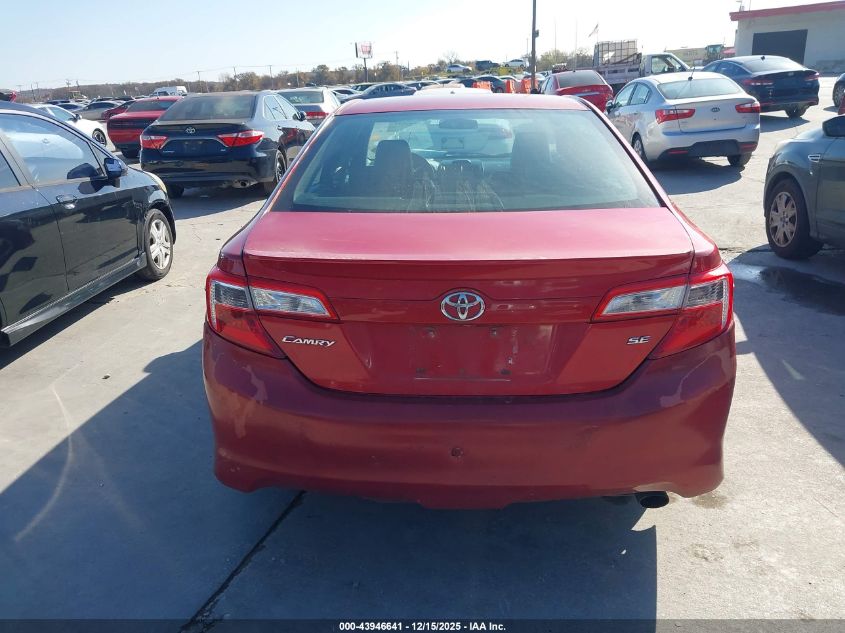2013 Toyota Camry Se VIN: 4T1BF1FKXDU691778 Lot: 43946641