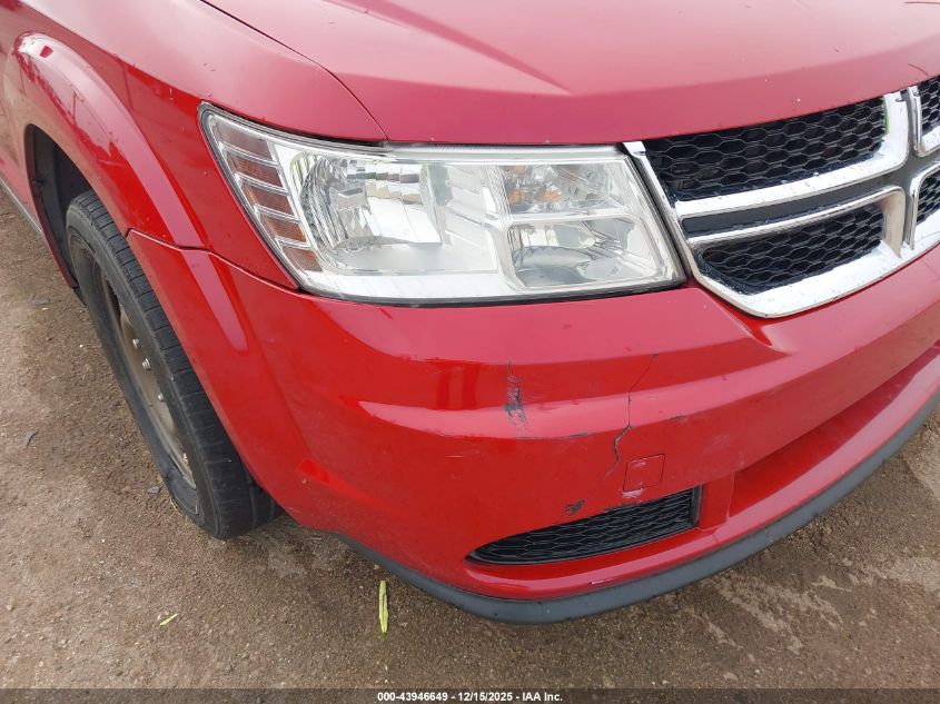 2017 Dodge Journey Se VIN: 3C4PDCABXHT552396 Lot: 43946649