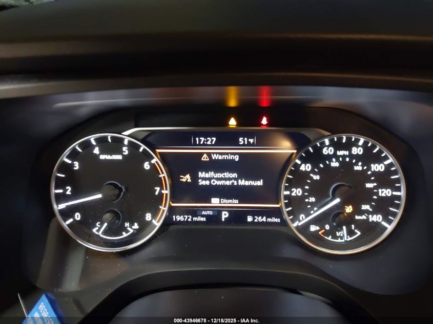 2025 Nissan Rogue S Intelligent Awd VIN: 5N1BT3AB0SC848815 Lot: 43946678