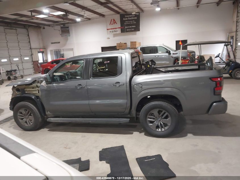 2025 Nissan Frontier Sv 4X4 VIN: 1N6ED1EK4SN625434 Lot: 43946679