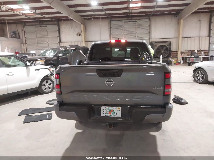 2025 Nissan Frontier Sv 4X4 VIN: 1N6ED1EK4SN625434 Lot: 43946679