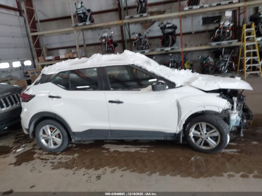 2022 Nissan Kicks S Xtronic Cvt VIN: 3N1CP5BV2NL499654 Lot: 43946685