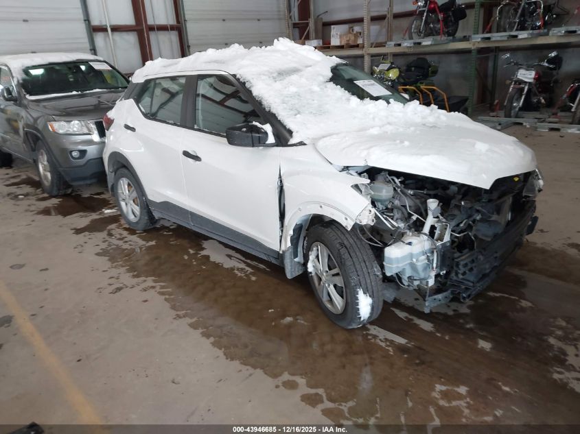 2022 Nissan Kicks S Xtronic Cvt VIN: 3N1CP5BV2NL499654 Lot: 43946685