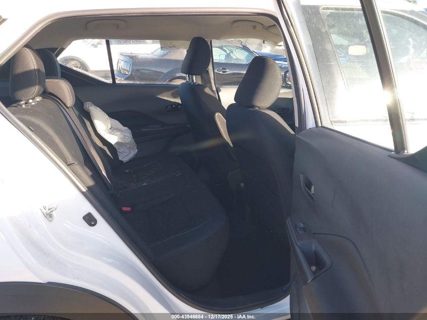 2022 Nissan Kicks S Xtronic Cvt VIN: 3N1CP5BV3NL521645 Lot: 43946684