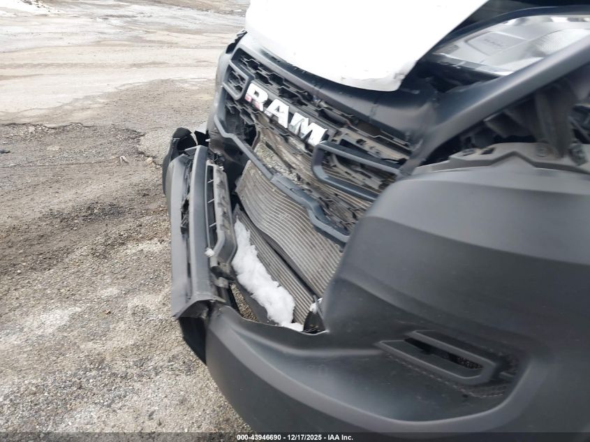 2023 Ram Promaster 3500 Cutaway Low Roof VIN: 3C7WRVLG4PE581352 Lot: 43946690