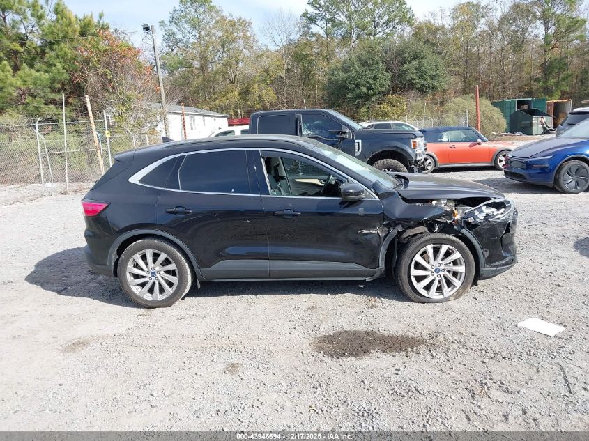 2021 Ford Escape Titanium Hybrid VIN: 1FMCU0DZ0MUA18504 Lot: 43946694