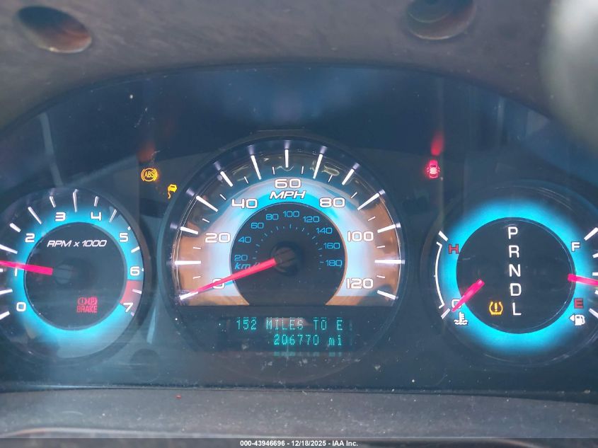 2011 Ford Fusion Sel VIN: 3FAHP0JA3BR183814 Lot: 43946696