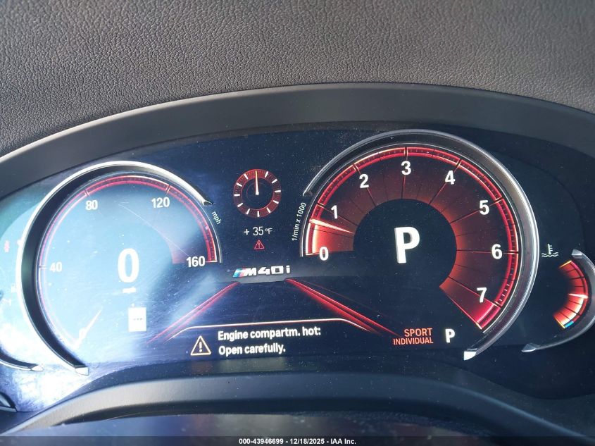 2019 BMW X4 M40I VIN: 5UXUJ5C51KLJ62688 Lot: 43946699