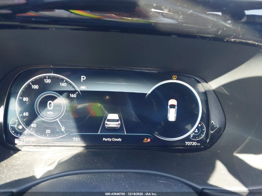 2020 Hyundai Palisade Limited VIN: KM8R54HE4LU092528 Lot: 43946700