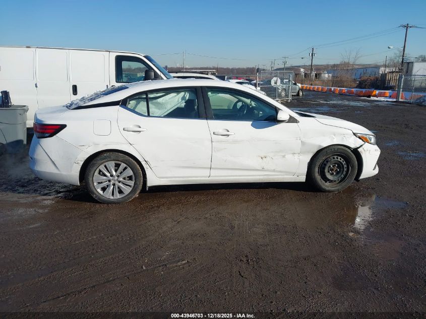 2021 Nissan Sentra S Xtronic Cvt VIN: 3N1AB8BV3MY227610 Lot: 43946703