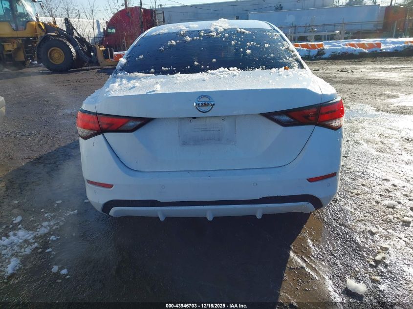2021 Nissan Sentra S Xtronic Cvt VIN: 3N1AB8BV3MY227610 Lot: 43946703