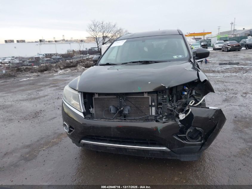 2015 Nissan Pathfinder Sl VIN: 5N1AR2MM2FC630883 Lot: 43946716