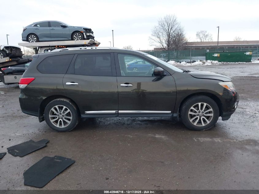 2015 Nissan Pathfinder Sl VIN: 5N1AR2MM2FC630883 Lot: 43946716