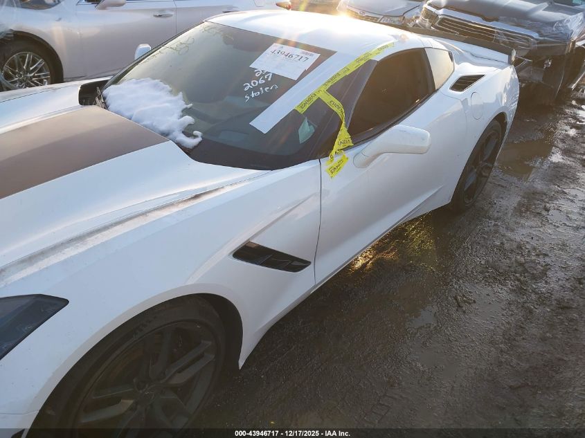 2014 Chevrolet Corvette Stingray Z51 VIN: 1G1YL2D72E5107552 Lot: 43946717