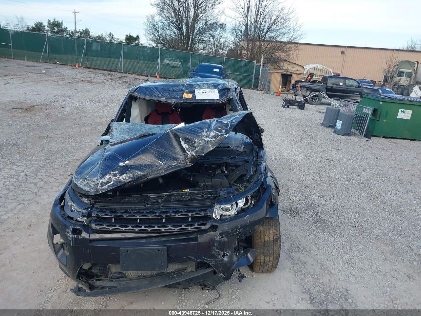 2012 Land Rover Range Rover Evoque Pure Plus VIN: SALVT2BG5CH650024 Lot: 43946725