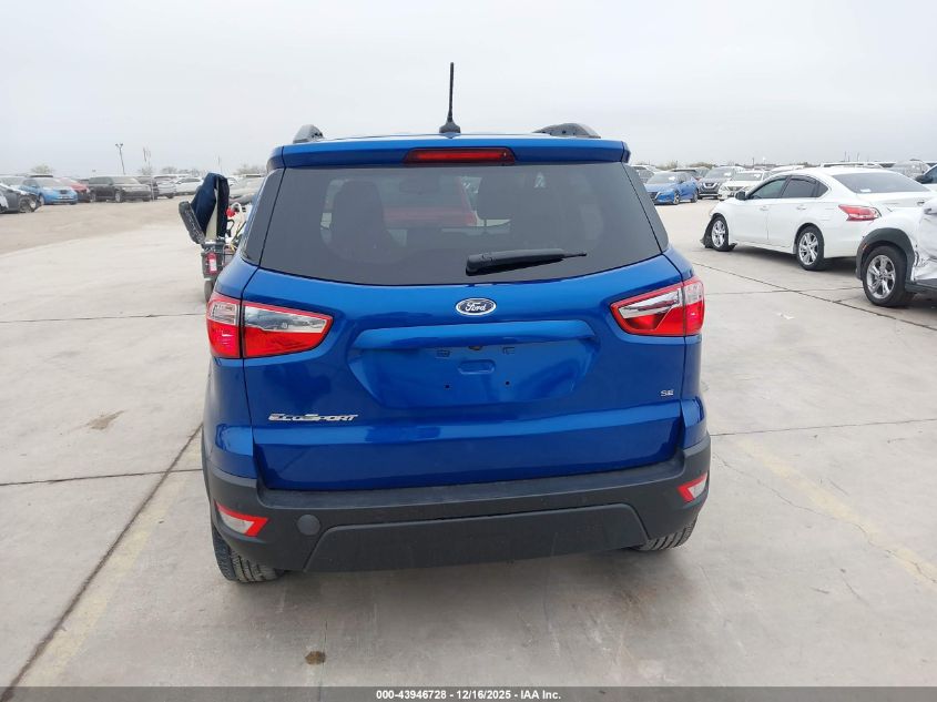 2019 Ford Ecosport Se VIN: MAJ3S2GE9KC269626 Lot: 43946728
