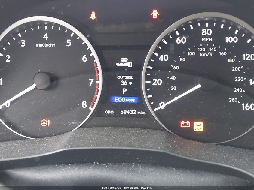 2015 Lexus Es 350 VIN: JTHBK1GG4F2165962 Lot: 43946730