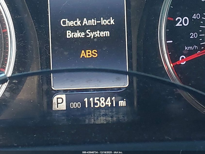 2016 Toyota Camry Se VIN: 4T1BF1FK2GU607344 Lot: 43946734