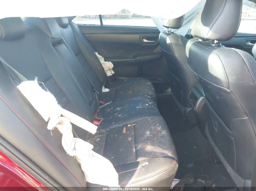 2016 Toyota Camry Se VIN: 4T1BF1FK2GU607344 Lot: 43946734