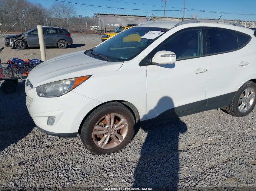 2013 Hyundai Tucson Gls VIN: KM8JUCAC1DU685834 Lot: 43946741